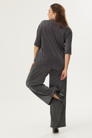 Блуза женская 4080 серебро