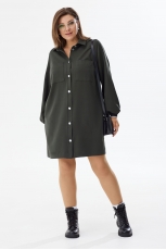 Платье 1026 хаки