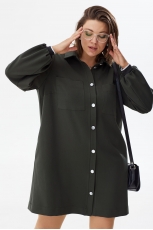 Платье 1026 хаки