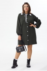 Платье 1026 хаки