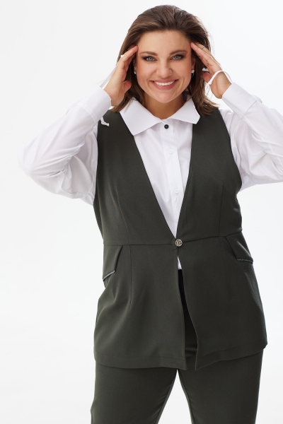 Жилет женский 7010 хаки