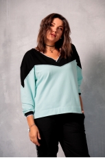 Блуза женская 4067 мята