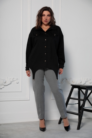 Блуза женская 4045 чёрный