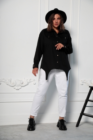 Блуза женская 4045 чёрный