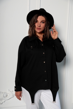 Блуза женская 4045 чёрный