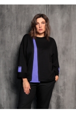 Блуза женская 4048 чёрный