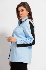 Блуза женская 4056 голубой