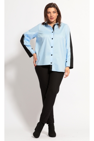 Блуза женская 4056 голубой