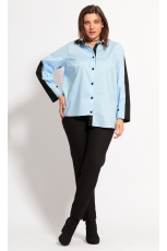 Блуза женская 4056 голубой