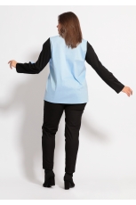 Блуза женская 4056 голубой