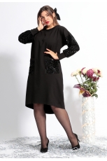 Платье 1020 чёрный