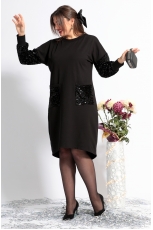 Платье 1020 чёрный
