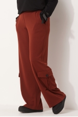 Брюки женские 6058 терракот
