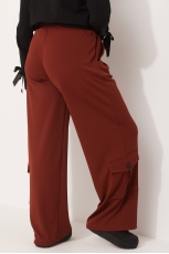 Брюки женские 6058 терракот