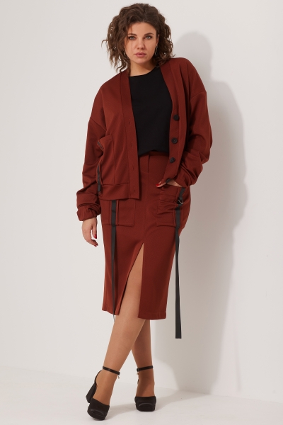 Комплект женский 3077 терракот