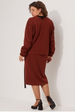 Комплект женский 3077 терракот