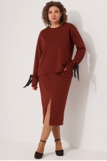 Комплект женский 3078 терракот