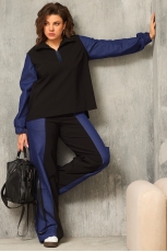  Комплект женский 3085 чёрный сапфир