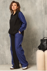  Комплект женский 3085 чёрный сапфир