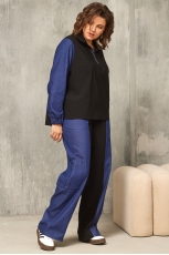  Комплект женский 3085 чёрный сапфир