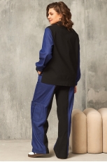  Комплект женский 3085 чёрный сапфир