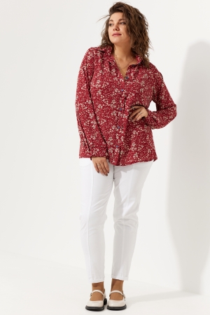 Блуза женская 4104 вино