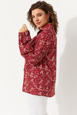 Блуза женская 4104 вино