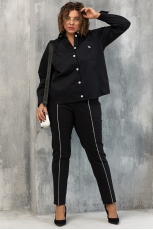 Брюки женские 6053 чёрный