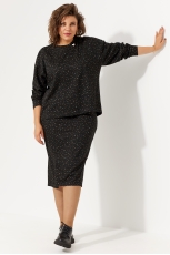  Комплект женский 3068 чёрное небо