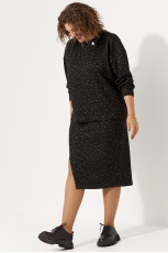  Комплект женский 3068 чёрное небо