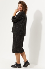  Комплект женский 3068 чёрное небо