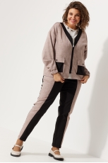  Комплект женский 3074 чёрная роза