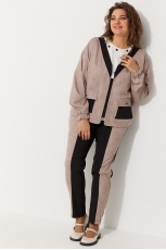  Комплект женский 3074 чёрная роза