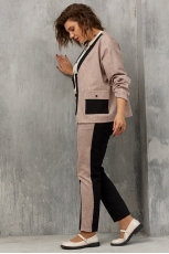  Комплект женский 3074 чёрная роза