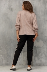  Комплект женский 3074 чёрная роза