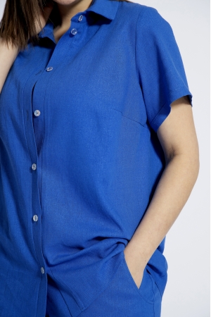 Блуза женская 4034 синий