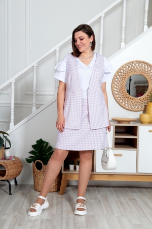 Жилет женский 7004 лиловый