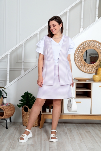 Жилет женский 7004 лиловый