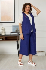 Жилет женский 7008 индиго