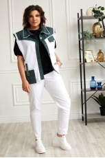 Жилет женский 7009 белый