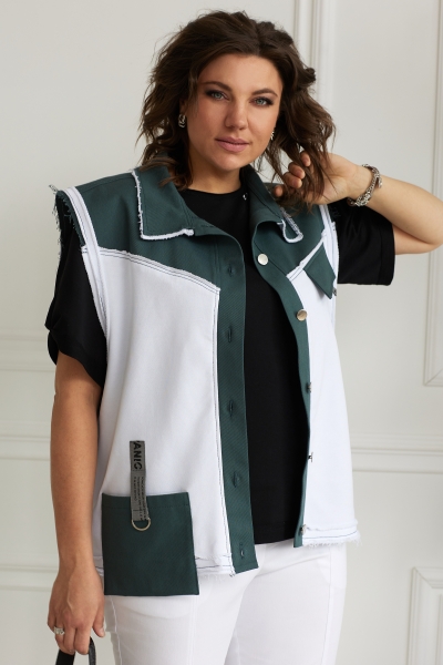 Жилет женский 7009 белый