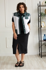 Жилет женский 7009 белый