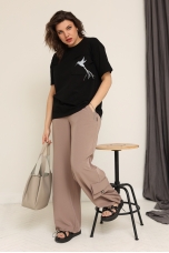 Блуза женская 4024 чёрный