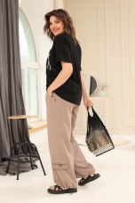 Блуза женская 4024 чёрный