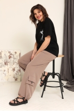 Блуза женская 4024 чёрный