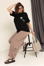 Блуза женская 4024 чёрный