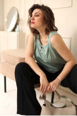 Блуза женская 4038 олива