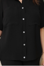 Блуза женская 4040 чёрный