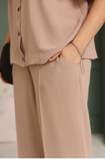 Брюки женские 6018 кэмел