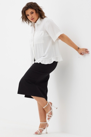 Блуза женская 4091 молочный